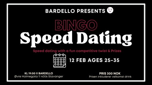 Speed ​​Dating: 12 Feb 2025 Ages 25-35